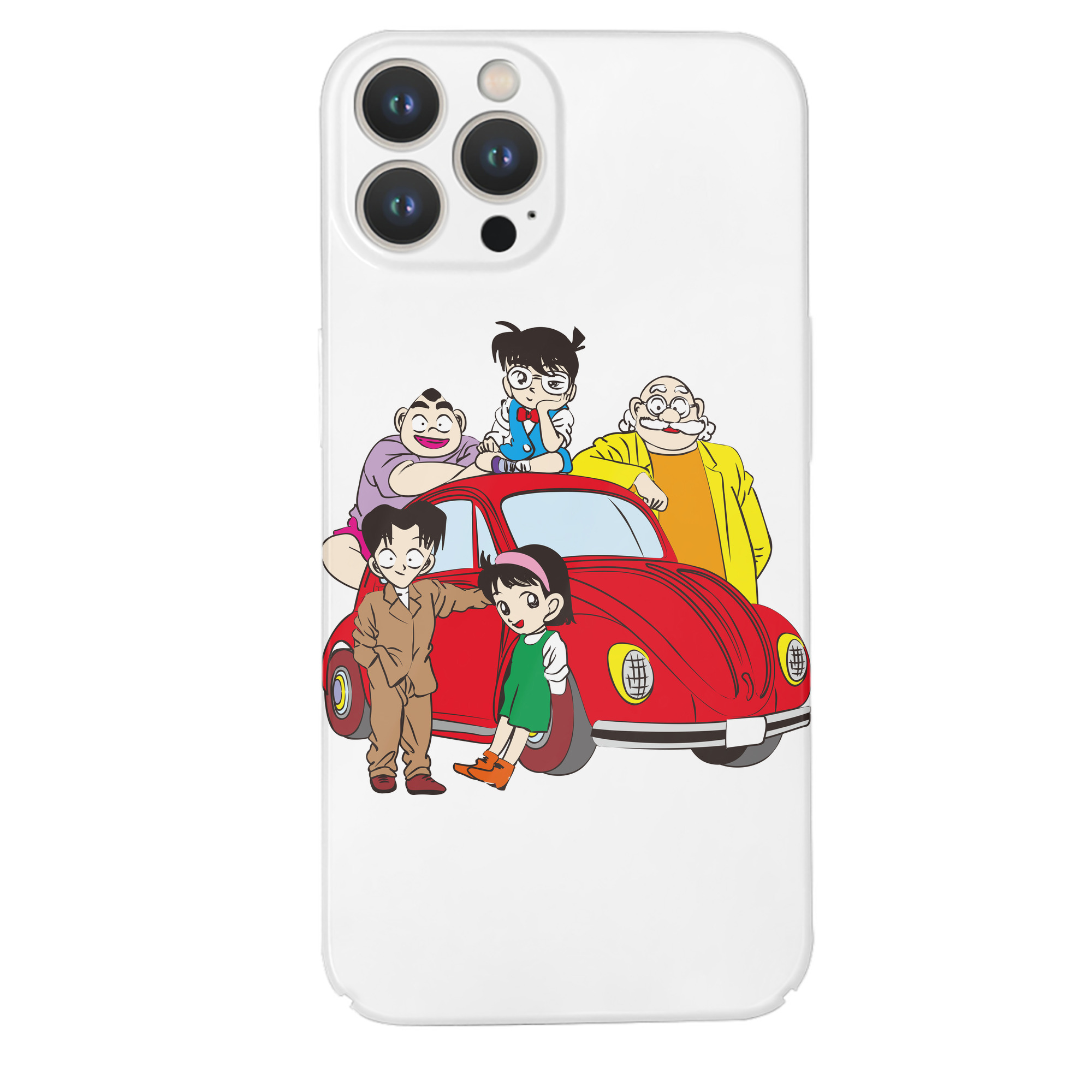 （画像用） 名探偵コナン Detective Conan 【iPhone 14シリーズ対応】ハードケース
